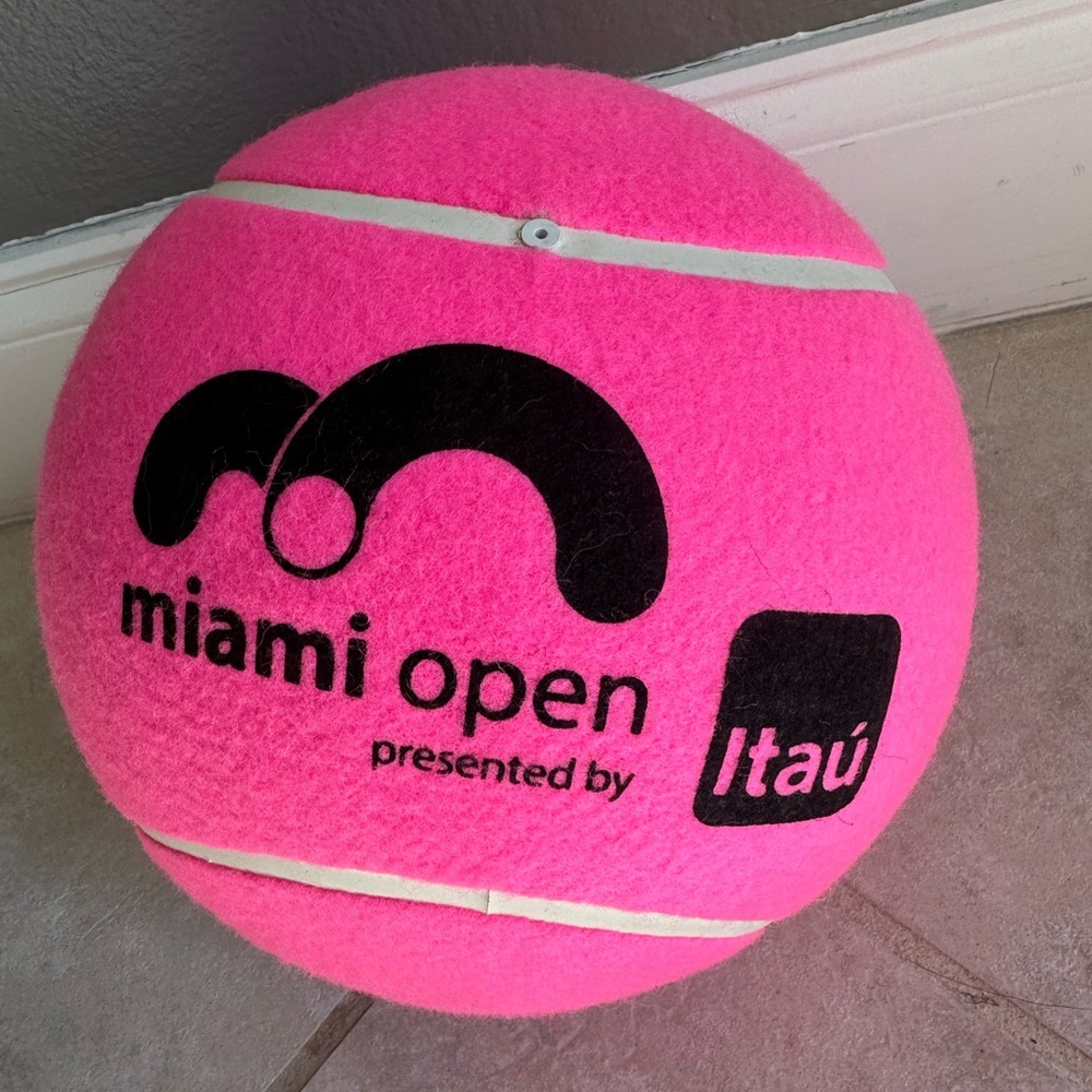 Jumbo Miami Open Pink Tennis Ball